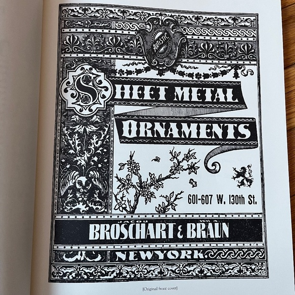 Vintage 1992 Ornamental Designs From Architectural Sheet Metal - Picture 6 of 7